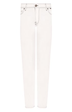 Мужские джинсы CORNELIANI белого цвета по цене 21650 руб., арт. 854JK2-0120160/00 | Фото 1 Мужские джинсы CORNELIANI белого цвета, арт. 854JK2-0120160/00 | Фото 1