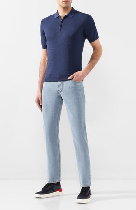 Мужские джинсы CORNELIANI голубого цвета по цене 26950 руб., арт. 854JK2-0120158/00 | Фото 2 Мужские джинсы CORNELIANI голубого цвета, арт. 854JK2-0120158/00 | Фото 2