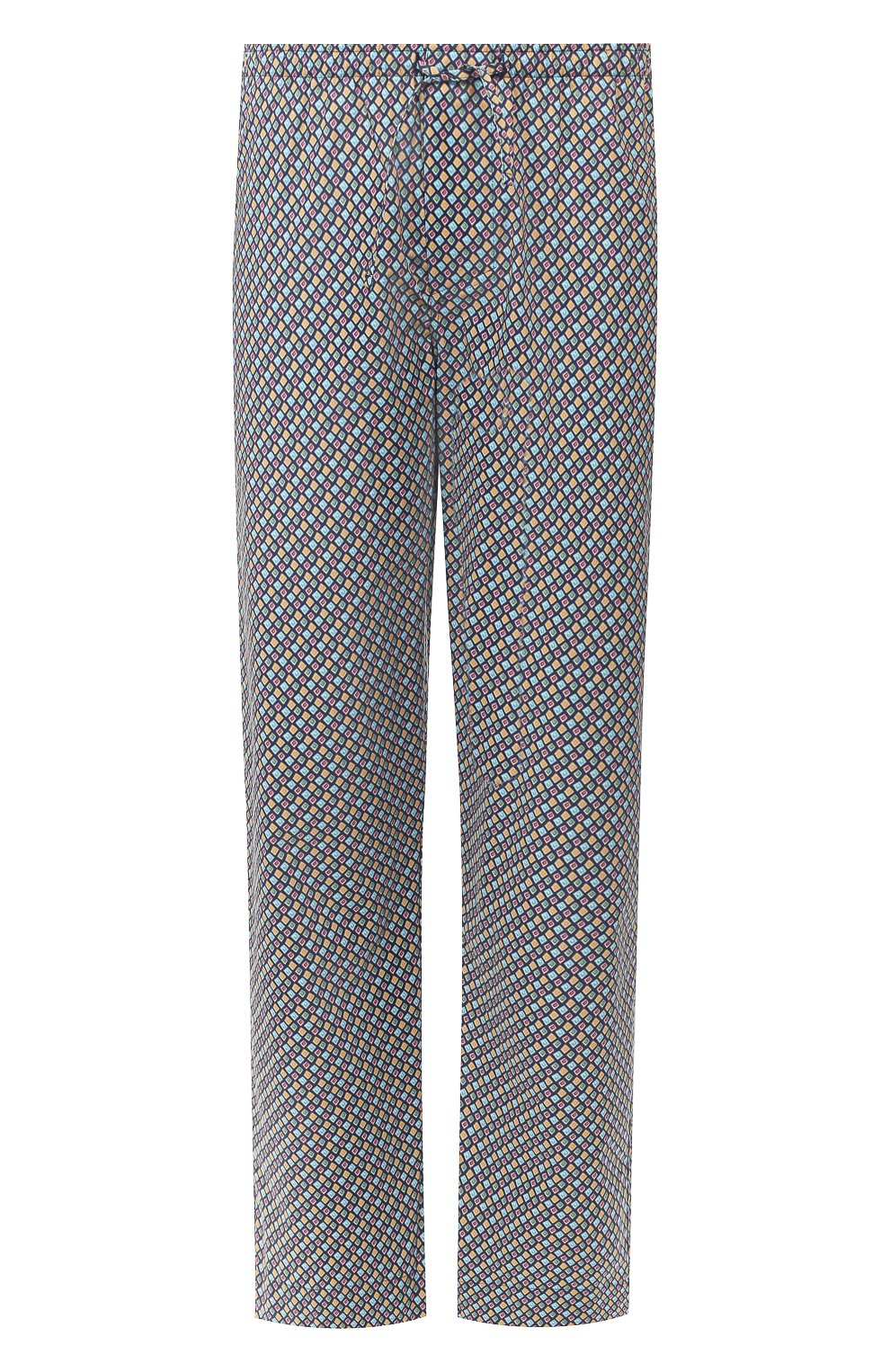 Мужские хлопковые домашние брюки ZIMMERLI разноцветного цвета, арт. 4752-75180 | Фото 1 (Кросс-КТ: домашняя одежда; Мужское Кросс-КТ: Брюки-белье; Материал внешний: Хлопок)