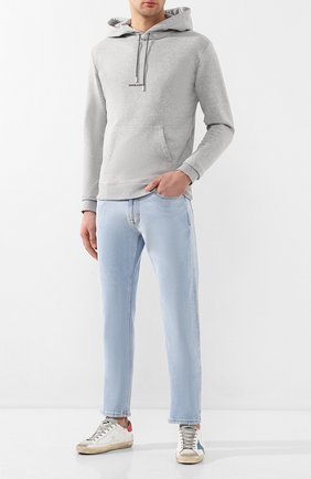 Мужские кожаные кеды superstar GOLDEN GOOSE DELUXE BRAND белого цвета по цене 28800 руб., арт. G36MS590.T77 | Фото 2 Мужские кожаные кеды superstar GOLDEN GOOSE DELUXE BRAND белого цвета, арт. G36MS590.T77 | Фото 2