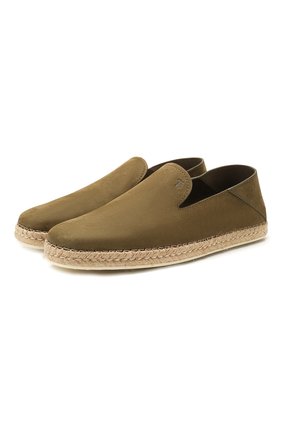Мужские кожаные эспадрильи TOD’S хаки цвета по цене 30900 руб., арт. XXM66B0BM60PX6 | Фото 1 Мужские кожаные эспадрильи TOD’S хаки цвета, арт. XXM66B0BM60PX6 | Фото 1 (Материал внутренний: Натуральная кожа)