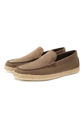Мужские кожаные эспадрильи TOD’S бежевого цвета по цене 37450 руб., арт. XXM66B0BM406RN | Фото 1 Мужские кожаные эспадрильи TOD’S бежевого цвета, арт. XXM66B0BM406RN | Фото 1