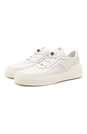 Мужские кожаные кеды TOD’S белого цвета по цене 41100 руб., арт. XXM14C0CT10JUS | Фото 1 Мужские кожаные кеды TOD’S белого цвета, арт. XXM14C0CT10JUS | Фото 1