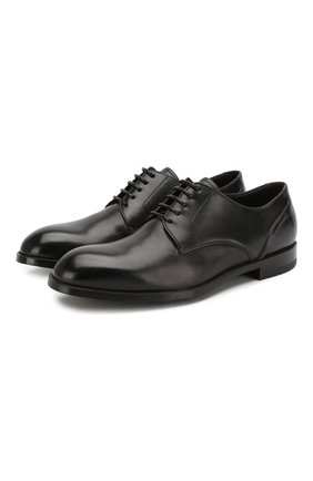 Мужской кожаные дерби ERMENEGILDO ZEGNA черного цвета по цене 45800 руб., арт. A4465X-LHNAX | Фото 1 Мужской кожаные дерби ERMENEGILDO ZEGNA черного цвета, арт. A4465X-LHNAX | Фото 1