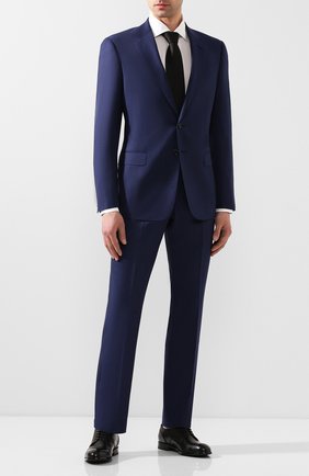 Мужской кожаные дерби ERMENEGILDO ZEGNA черного цвета по цене 45800 руб., арт. A4465X-LHNAX | Фото 2 Мужской кожаные дерби ERMENEGILDO ZEGNA черного цвета, арт. A4465X-LHNAX | Фото 2