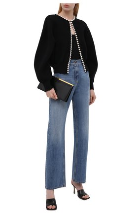 Женский шерстяной кардиган ALEXANDER WANG черного цвета по цене 76500 руб., арт. 1KC1201075 | Фото 2 Женский шерстяной кардиган ALEXANDER WANG черного цвета, арт. 1KC1201075 | Фото 2