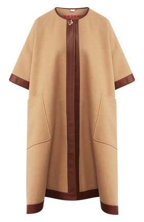 Женская кашемировое пончо BURBERRY бежевого цвета по цене 182000 руб., арт. 8023662 | Фото 1 Женская кашемировое пончо BURBERRY бежевого цвета, арт. 8023662 | Фото 1