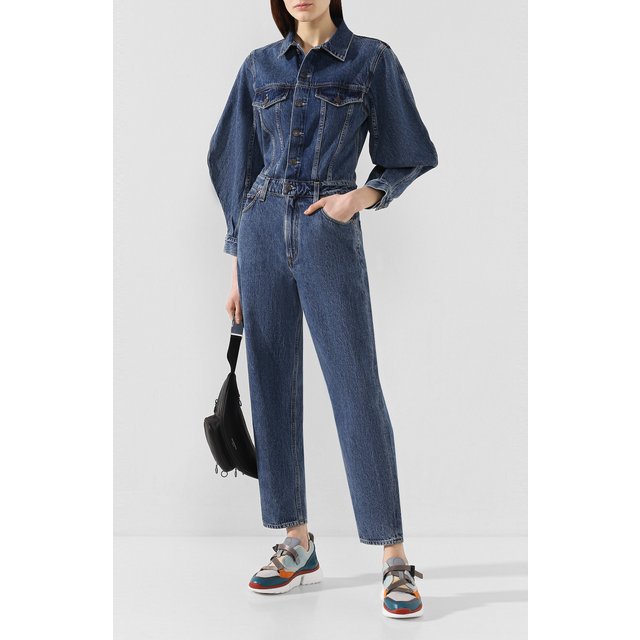 фото Джинсовый комбинезон agolde