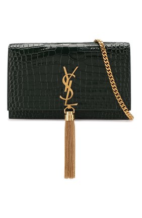 Женская сумка monogram kate small SAINT LAURENT зеленого цвета по цене 103500 руб., арт. 452159/DND1J | Фото 5 Женская сумка monogram kate small SAINT LAURENT зеленого цвета, арт. 452159/DND1J | Фото 5