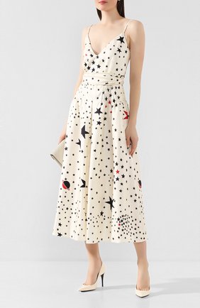 Женская кожаные туфли lexi SAINT LAURENT кремвого цвета по цене 42200 руб., арт. 603912/0NP00 | Фото 2 Женская кожаные туфли lexi SAINT LAURENT кремвого цвета, арт. 603912/0NP00 | Фото 2