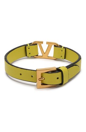Женская кожаный браслет valentino garavani VALENTINO желтого цвета по цене 12350 руб., арт. TW0J0C44/ZXL | Фото 2 Женская кожаный браслет valentino garavani VALENTINO желтого цвета, арт. TW0J0C44/ZXL | Фото 2