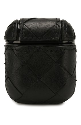 Кожаный чехол для airpods BOTTEGA VENETA черного цвета по цене 35800 руб., арт. 612042/VCPP0 | Фото 1 Кожаный чехол для airpods BOTTEGA VENETA черного цвета, арт. 612042/VCPP0 | Фото 1 (Материал: Натуральная кожа; Региональные ограничения белый список (Axapta Mercury): RU; Женское Кросс-КТ: Кожа AirPods)