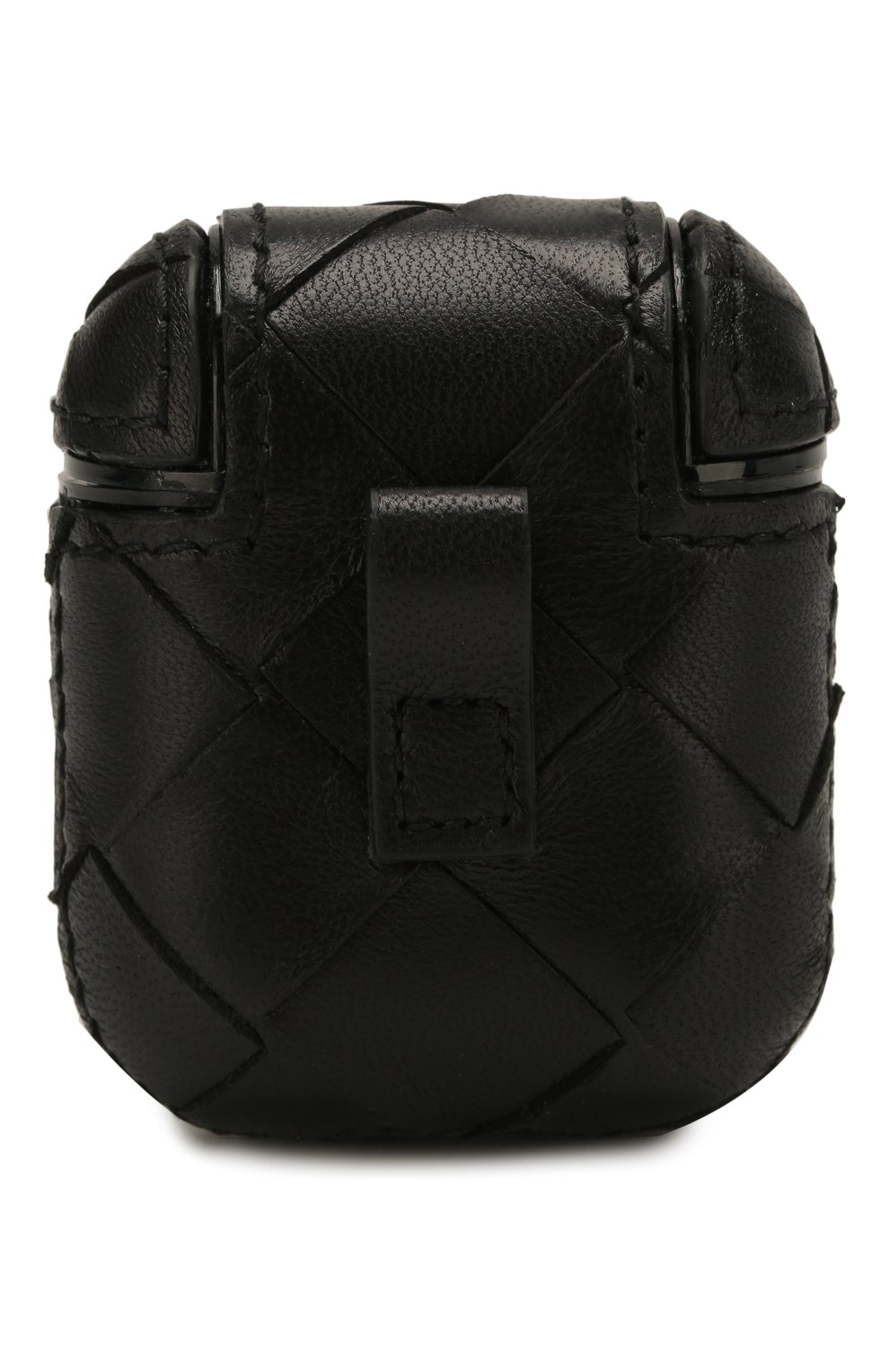 Кожаный чехол для airpods BOTTEGA VENETA черного цвета по цене 35800 руб., арт. 612042/VCPP0 | Фото 2 Кожаный чехол для airpods BOTTEGA VENETA черного цвета, арт. 612042/VCPP0 | Фото 2 (Материал: Натуральная кожа; Региональные ограничения белый список (Axapta Mercury): RU; Женское Кросс-КТ: Кожа AirPods)