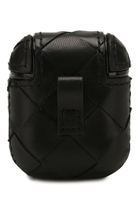 Кожаный чехол для airpods BOTTEGA VENETA черного цвета по цене 35800 руб., арт. 612042/VCPP0 | Фото 2 Кожаный чехол для airpods BOTTEGA VENETA черного цвета, арт. 612042/VCPP0 | Фото 2 (Материал: Натуральная кожа; Региональные ограничения белый список (Axapta Mercury): RU; Женское Кросс-КТ: Кожа AirPods)