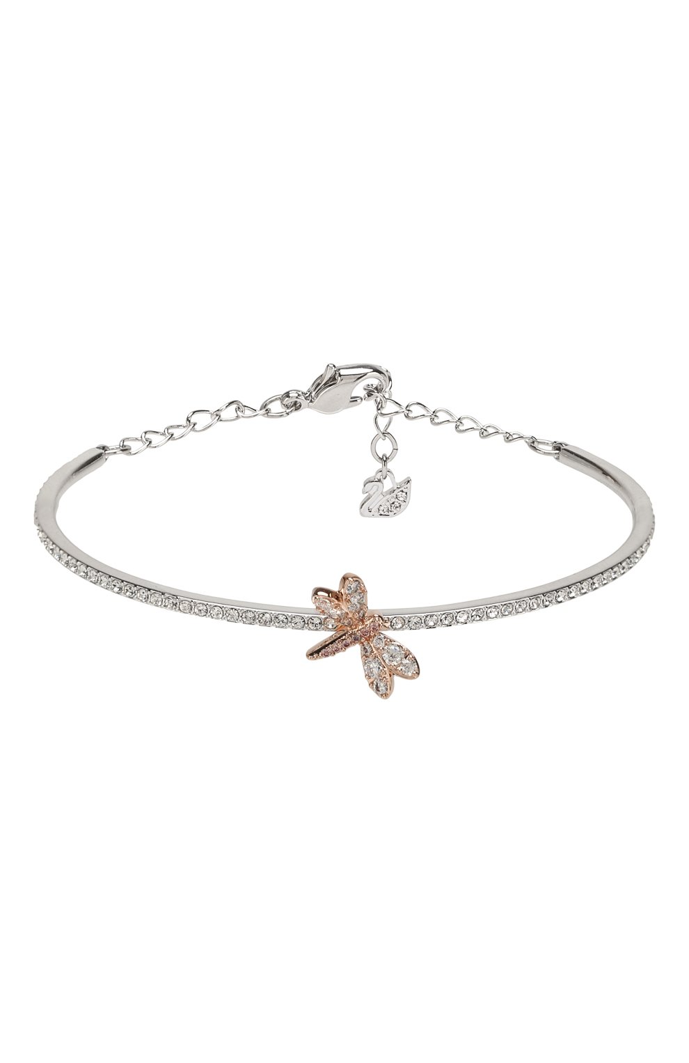 Женский браслет eternal flower SWAROVSKI серебряного цвета, арт. 5518138 | Фото 1