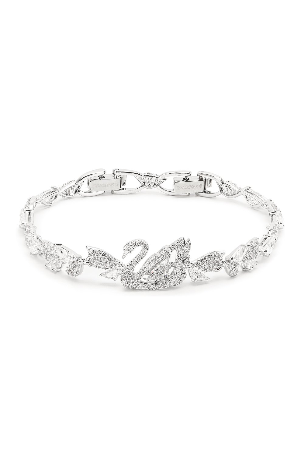 Женский браслет dancing swan SWAROVSKI серебряного цвета, арт. 5536767 | Фото 1