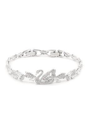 Женский браслет dancing swan SWAROVSKI серебряного цвета по цене 14890 руб., арт. 5536767 | Фото 1 Женский браслет dancing swan SWAROVSKI серебряного цвета, арт. 5536767 | Фото 1