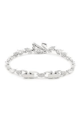 Женский браслет dancing swan SWAROVSKI серебряного цвета по цене 14890 руб., арт. 5536767 | Фото 2 Женский браслет dancing swan SWAROVSKI серебряного цвета, арт. 5536767 | Фото 2