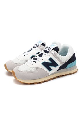 Детские кроссовки 574 NEW BALANCE серого цвета по цене 10350 руб., арт. ML574SOU/D | Фото 1 Детские кроссовки 574 NEW BALANCE серого цвета, арт. ML574SOU/D | Фото 1