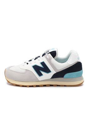 Детские кроссовки 574 NEW BALANCE серого цвета по цене 10350 руб., арт. ML574SOU/D | Фото 2 Детские кроссовки 574 NEW BALANCE серого цвета, арт. ML574SOU/D | Фото 2