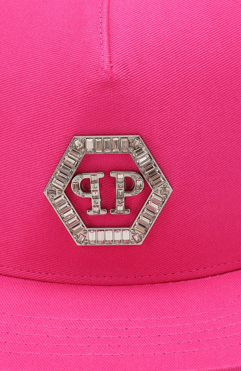 Детская бейсболка PHILIPP PLEIN фуксия цвета по цене 15855 руб., арт. S20A GAC0079 PTE003N | Фото 3 Детская бейсболка PHILIPP PLEIN фуксия цвета, арт. S20A GAC0079 PTE003N | Фото 3
