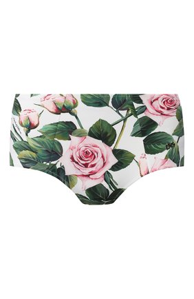 Женский плавки-бикини DOLCE & GABBANA белого цвета по цене 17150 руб., арт. 02A16J/FSGR0 | Фото 1 Женский плавки-бикини DOLCE & GABBANA белого цвета, арт. 02A16J/FSGR0 | Фото 1