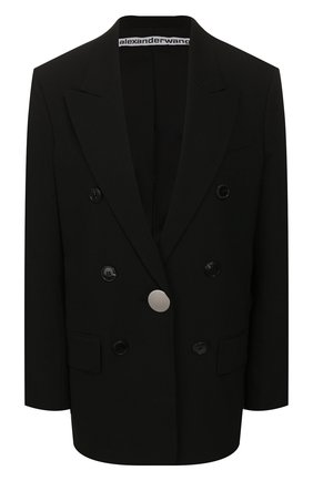 Женский жакет ALEXANDER WANG черного цвета по цене 133500 руб., арт. 1WC1202157 | Фото 1 Женский жакет ALEXANDER WANG черного цвета, арт. 1WC1202157 | Фото 1