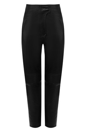 Женские брюки из эко-кожи STELLA MCCARTNEY черного цвета по цене 89950 руб., арт. 597926/SJB14 | Фото 1 Женские брюки из эко-кожи STELLA MCCARTNEY черного цвета, арт. 597926/SJB14 | Фото 1