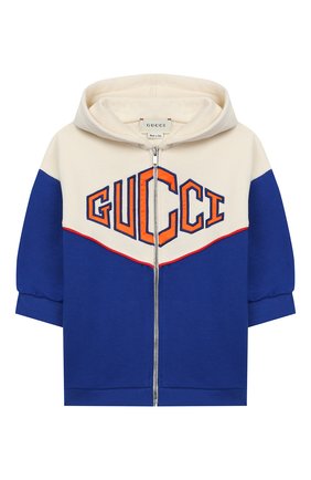 Детский хлопковая толстовка GUCCI разноцветного цвета по цене 24500 руб., арт. 600055/XJB4J | Фото 1 Детский хлопковая толстовка GUCCI разноцветного цвета, арт. 600055/XJB4J | Фото 1