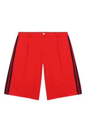 Детские хлопковые шорты GUCCI красного цвета по цене 23250 руб., арт. 600269/XWAEW | Фото 1 Детские хлопковые шорты GUCCI красного цвета, арт. 600269/XWAEW | Фото 1