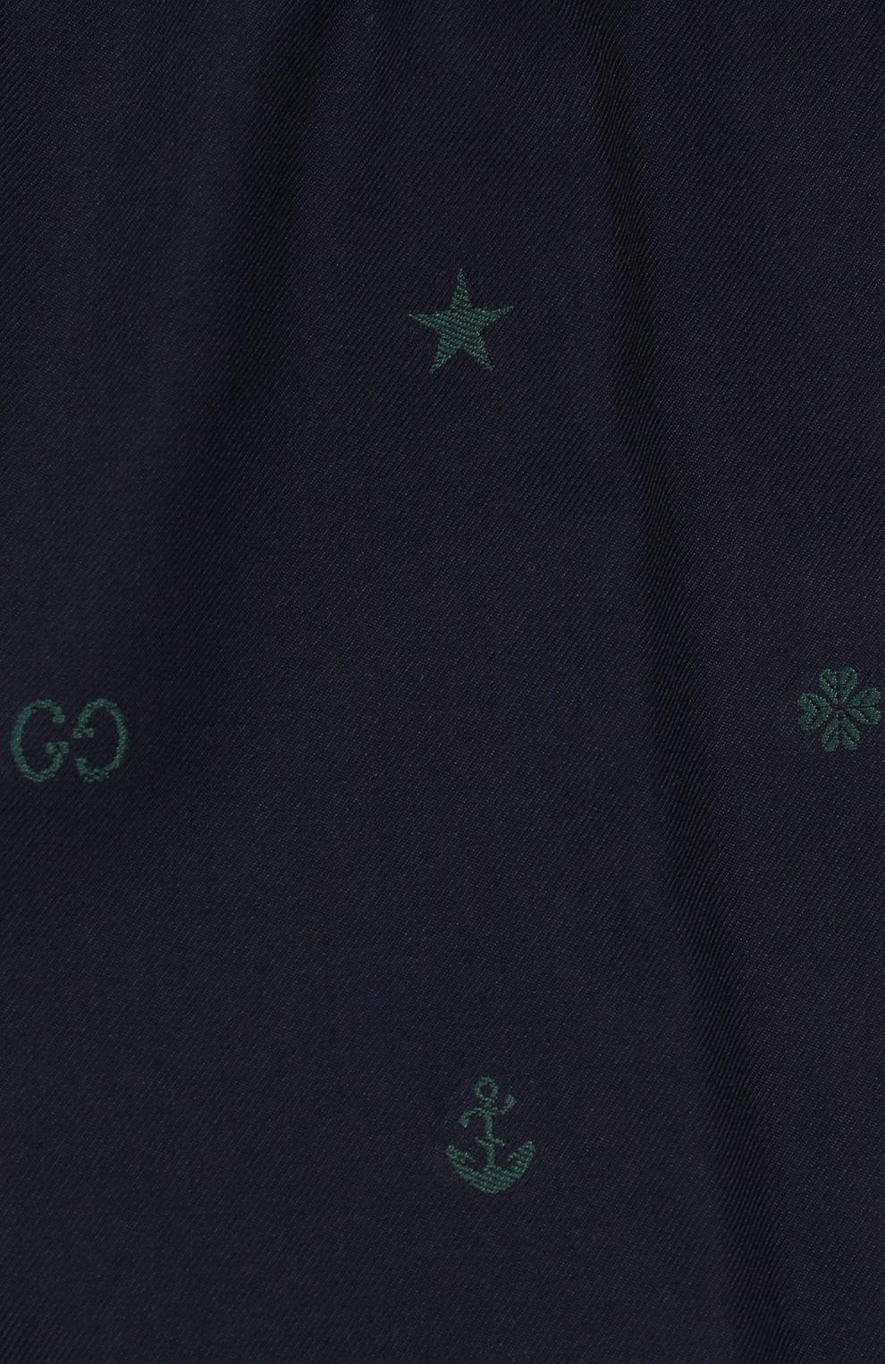 Детские хлопковые брюки GUCCI синего цвета по цене 26550 руб., арт. 600353/XWAHH | Фото 3 Детские хлопковые брюки GUCCI синего цвета, арт. 600353/XWAHH | Фото 3