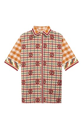 Детский жакет GUCCI разноцветного цвета по цене 186000 руб., арт. 604146/XWAH8 | Фото 1 Детский жакет GUCCI разноцветного цвета, арт. 604146/XWAH8 | Фото 1 (Материал внешний: Синтетический материал, Шерсть; Рукава: Длинные; Материал подклада: Хлопок; Девочки Кросс-КТ: Жакет-одежда; Ростовка одежда: 10 - 11 лет | 140 - 146см, 12 лет | 152 см, 8 лет | 128 см)