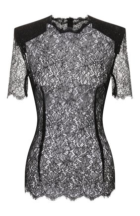 Женская топ DOLCE & GABBANA черного цвета по цене 83150 руб., арт. F73Z4T/HLM01 | Фото 1 Женская топ DOLCE & GABBANA черного цвета, арт. F73Z4T/HLM01 | Фото 1