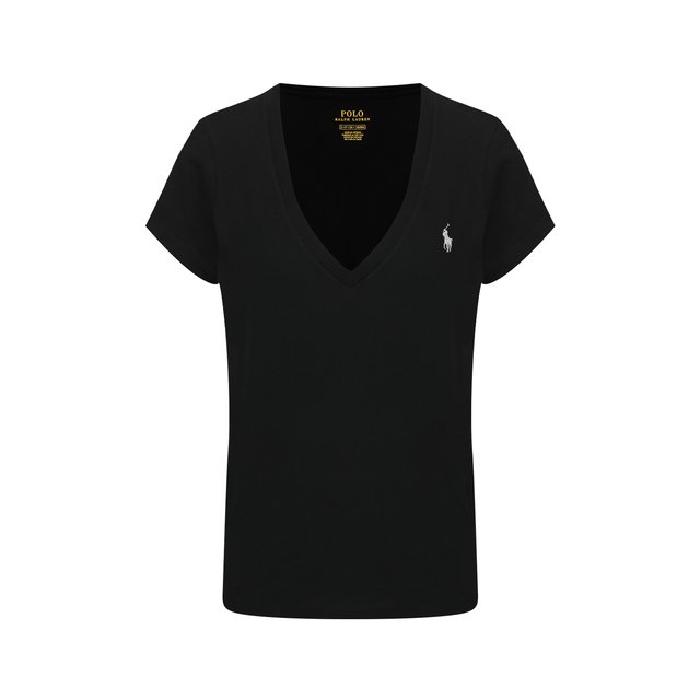фото Хлопковая футболка polo ralph lauren