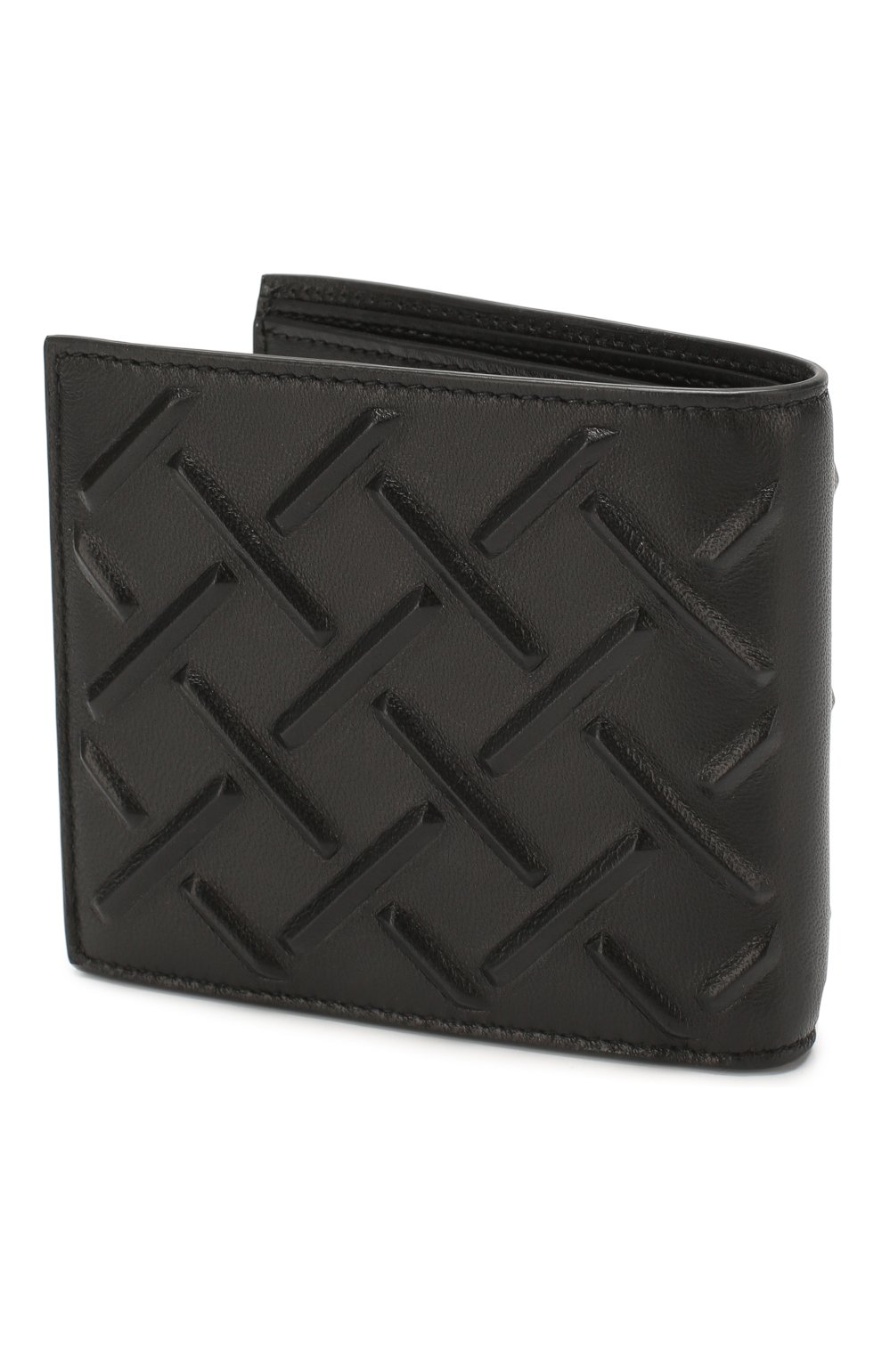 Мужской кожаное портмоне BOTTEGA VENETA черного цвета по цене 28150 руб., арт. 605721/VA9P2 | Фото 2 Мужской кожаное портмоне BOTTEGA VENETA черного цвета, арт. 605721/VA9P2 | Фото 2