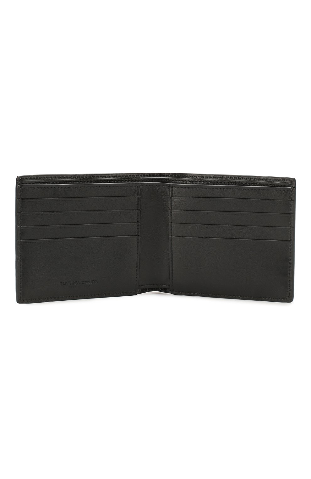 Мужской кожаное портмоне BOTTEGA VENETA черного цвета по цене 28150 руб., арт. 605721/VA9P2 | Фото 3 Мужской кожаное портмоне BOTTEGA VENETA черного цвета, арт. 605721/VA9P2 | Фото 3