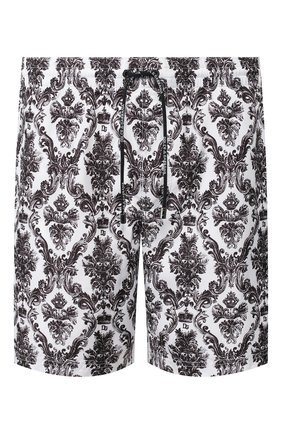 Детского плавки-шорты DOLCE & GABBANA черно-белого цвета по цене 33050 руб., арт. M4A13T/HSMH8 | Фото 1 Детского плавки-шорты DOLCE & GABBANA черно-белого цвета, арт. M4A13T/HSMH8 | Фото 1