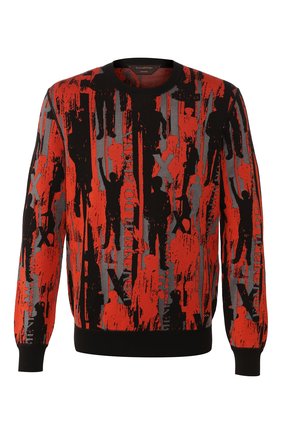 Мужской свитер из смеси хлопка и шелка ZEGNA COUTURE оранжевого цвета по цене 72600 руб., арт. CUF92/110 | Фото 1 Мужской свитер из смеси хлопка и шелка ZEGNA COUTURE оранжевого цвета, арт. CUF92/110 | Фото 1