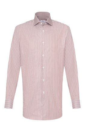 Мужская хлопковая сорочка BRIONI коричневого цвета по цене 41150 руб., арт. RCL81B/P905V | Фото 1 Мужская хлопковая сорочка BRIONI коричневого цвета, арт. RCL81B/P905V | Фото 1
