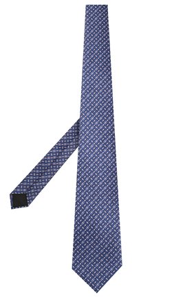 Мужской комплект из галстука и платка LANVIN синего цвета по цене 14650 руб., арт. 4256/TIE SET | Фото 2 Мужской комплект из галстука и платка LANVIN синего цвета, арт. 4256/TIE SET | Фото 2