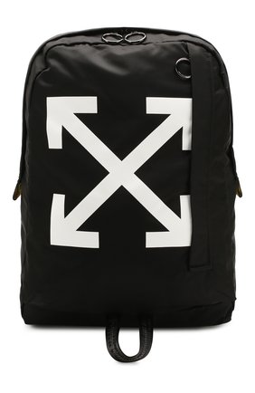 Мужской текстильный рюкзак OFF-WHITE черного цвета по цене 37000 руб., арт. 0MNB019R20E480231001 | Фото 1 Мужской текстильный рюкзак OFF-WHITE черного цвета, арт. 0MNB019R20E480231001 | Фото 1