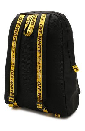 Мужской текстильный рюкзак OFF-WHITE черного цвета по цене 39950 руб., арт. 0MNB019R20E480231001 | Фото 3 Мужской текстильный рюкзак OFF-WHITE черного цвета, арт. 0MNB019R20E480231001 | Фото 3