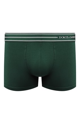 Мужские хлопковые боксеры DOLCE & GABBANA зеленого цвета по цене 4450 руб., арт. M4B36J/FUGIA | Фото 1 Мужские хлопковые боксеры DOLCE & GABBANA зеленого цвета, арт. M4B36J/FUGIA | Фото 1