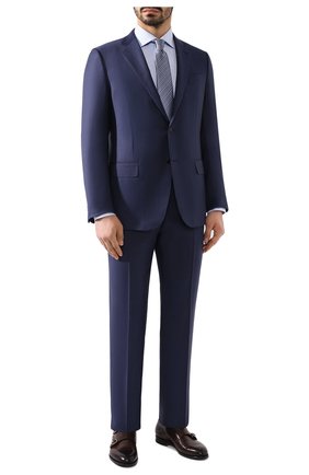 Мужская хлопковая сорочка BRIONI голубого цвета по цене 43900 руб., арт. RCL810/P907L | Фото 2 Мужская хлопковая сорочка BRIONI голубого цвета, арт. RCL810/P907L | Фото 2