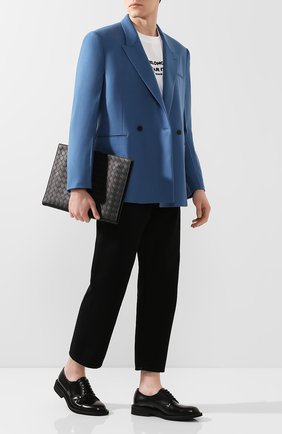 Мужская кожаная папка для документов BOTTEGA VENETA черного цвета по цене 131500 руб., арт. 603432/VCPQ1 | Фото 2 Мужская кожаная папка для документов BOTTEGA VENETA черного цвета, арт. 603432/VCPQ1 | Фото 2