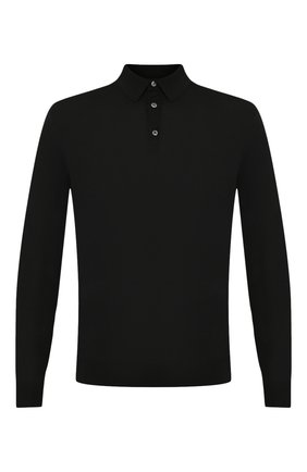 Мужское шерстяное поло ERMENEGILDO ZEGNA черного цвета по цене 51500 руб., арт. UUM00/132 | Фото 1 Мужское шерстяное поло ERMENEGILDO ZEGNA черного цвета, арт. UUM00/132 | Фото 1