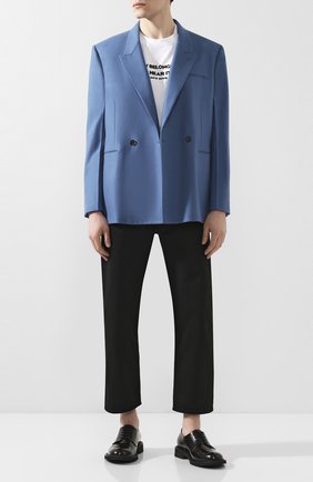 Мужской кожаные дерби BOTTEGA VENETA черного цвета по цене 52100 руб., арт. 608733/VCLQ0 | Фото 2 Мужской кожаные дерби BOTTEGA VENETA черного цвета, арт. 608733/VCLQ0 | Фото 2