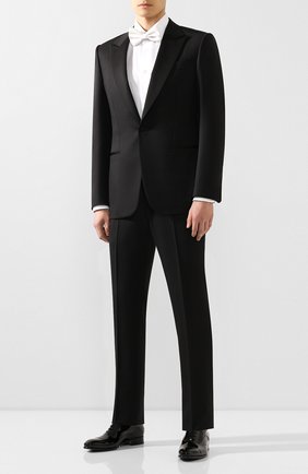 Мужские кожаные оксфорды SANTONI черного цвета по цене 56050 руб., арт. MCCR12621BC3JVERN01 | Фото 2 Мужские кожаные оксфорды SANTONI черного цвета, арт. MCCR12621BC3JVERN01 | Фото 2