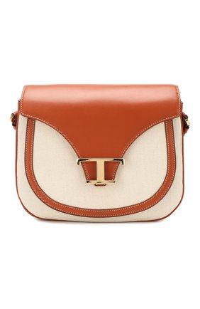 Женская сумка t singola TOD’S бежевого цвета по цене 121500 руб., арт. XBWTSIC0100NWR | Фото 1 Женская сумка t singola TOD’S бежевого цвета, арт. XBWTSIC0100NWR | Фото 1