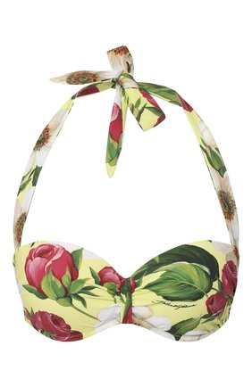 Женский бра-бандо DOLCE & GABBANA желтого цвета по цене 25250 руб., арт. 01A23J/FSGRY | Фото 1 Женский бра-бандо DOLCE & GABBANA желтого цвета, арт. 01A23J/FSGRY | Фото 1